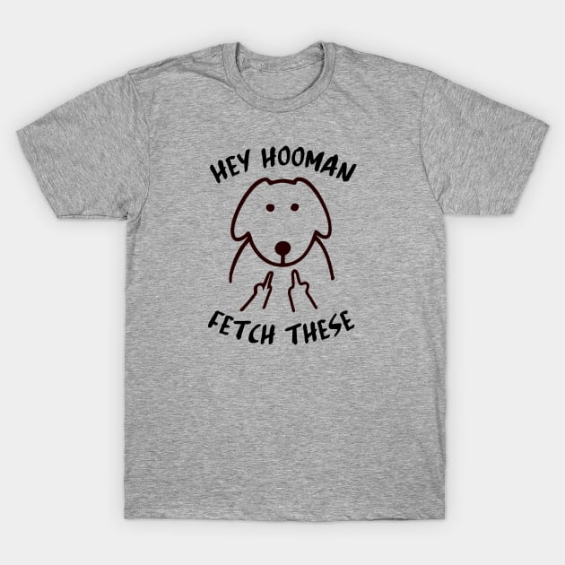 Hey Hooman Fetch These T-Shirt by My Dog Is Cutest